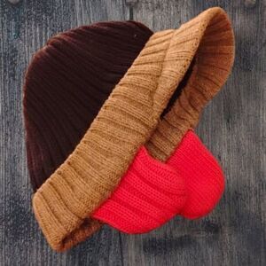 12-18m Baby Gap Winter Sweater Hat with Brim and Ear Flaps